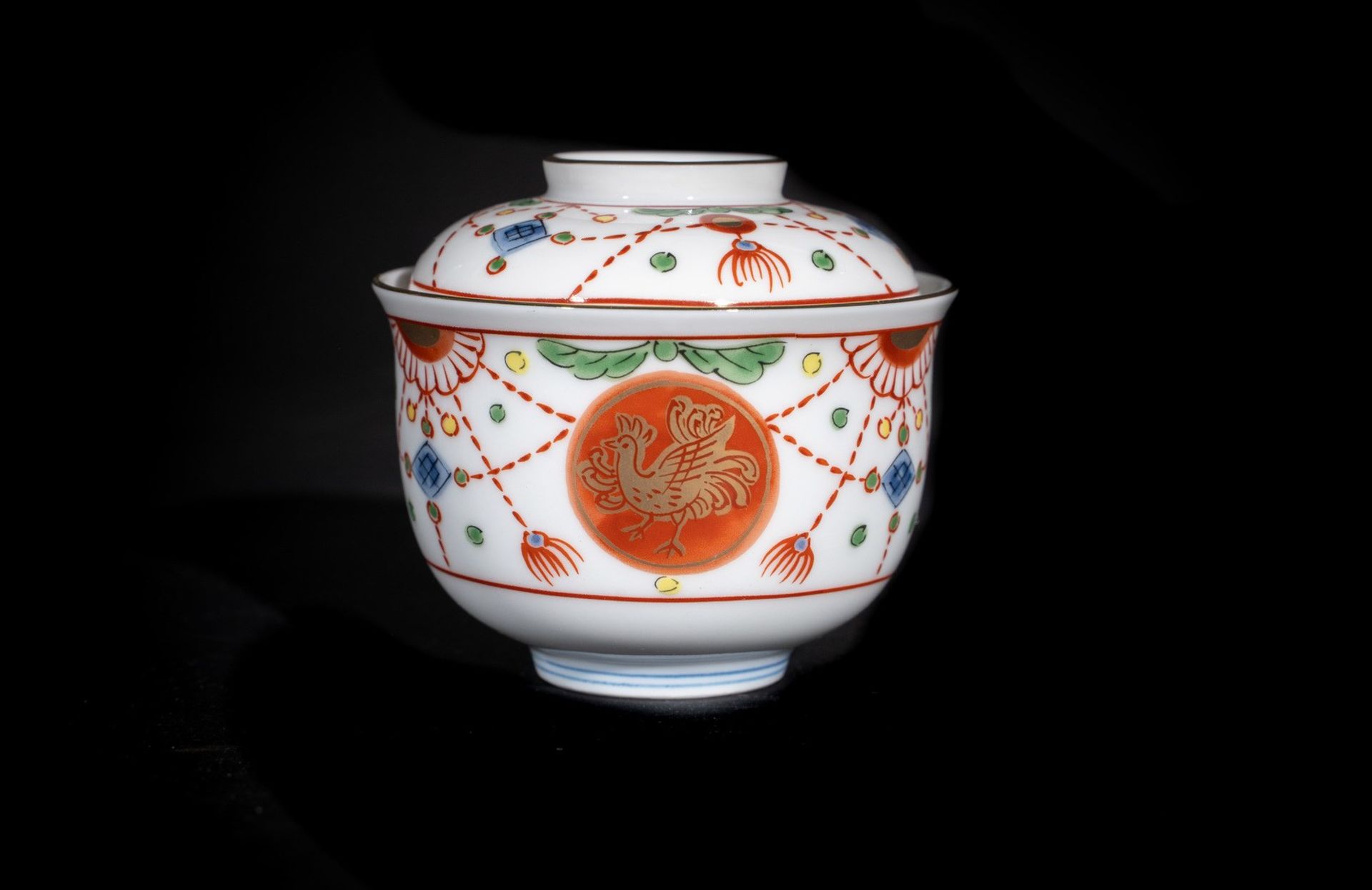 ARTE GIAPPONESE An Imari porcelain tea cup and cover Japan, 19th century . - Image 2 of 4