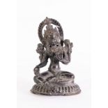 Arte Himalayana A bronze figure of Green Tara Nepal, 19th century .