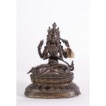 Arte Himalayana A bronze figure of Avalokitesvara Nepal, 19th century .