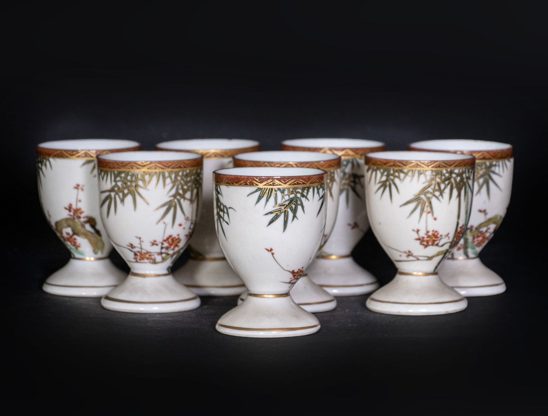 ARTE GIAPPONESE A group of white porcelain tableware Japan, 19th century . - Bild 2 aus 8