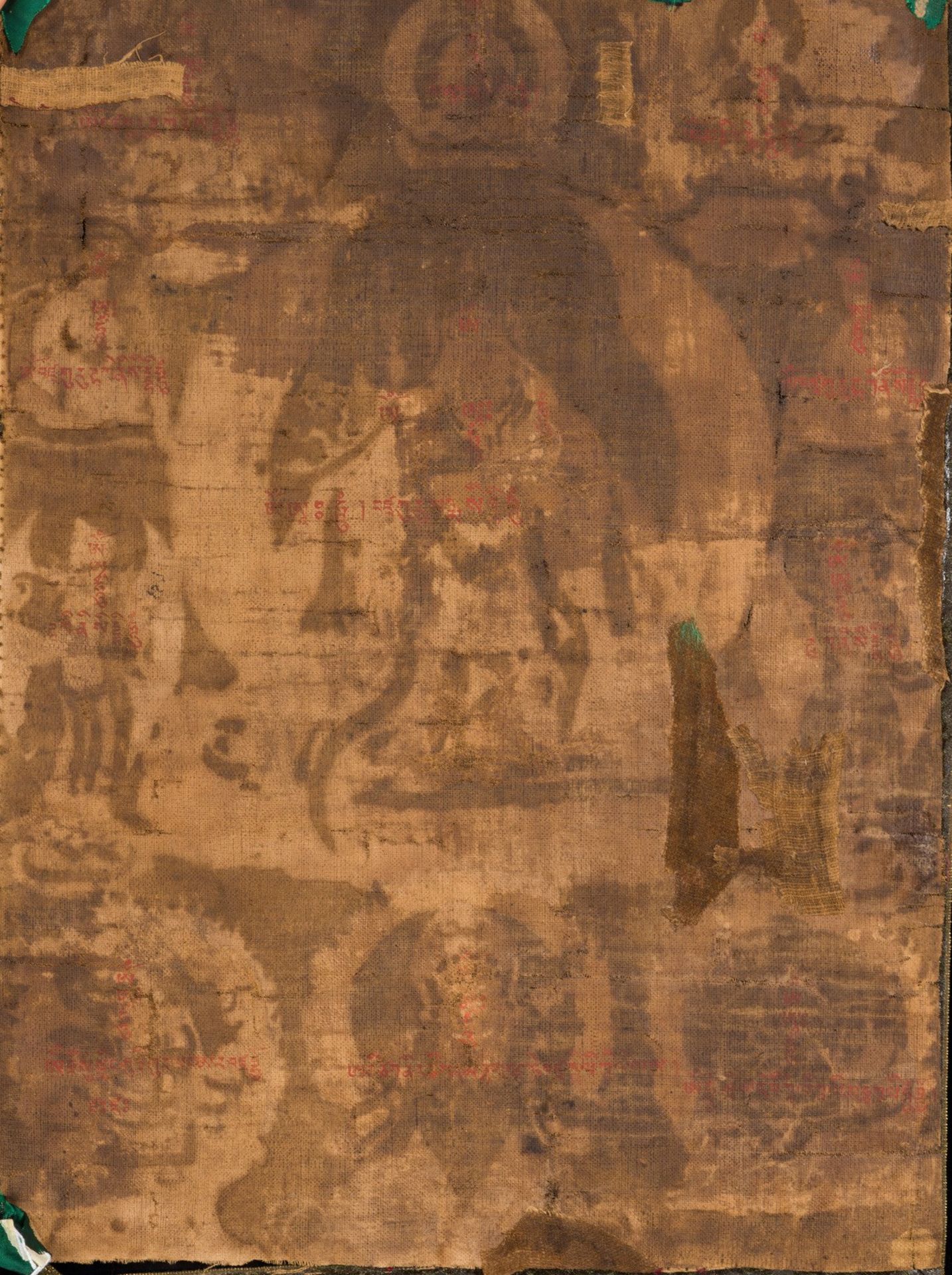 Arte Himalayana A thangka depicting PadmasambhavaBhutan, 18th-19th century. - Image 5 of 5