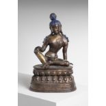 Arte Himalayana A large bronze figure of seated Avalokitesvara Nepal, 20th century .