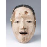 ARTE GIAPPONESE A No theatre mask portraying a young woman Japan, 19th century .