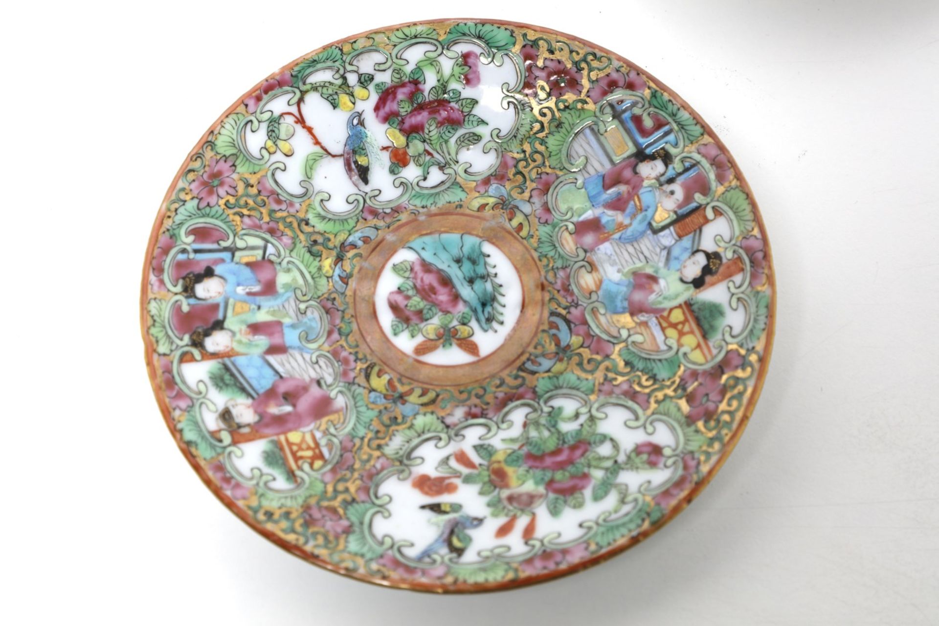 Arte Cinese A Canton porcelain tea set China, Qing dynasty, 19th century . - Image 5 of 7