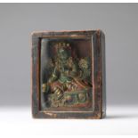 Arte Himalayana A gau reliquary with Green Tara Mongolia, second half 19th century .