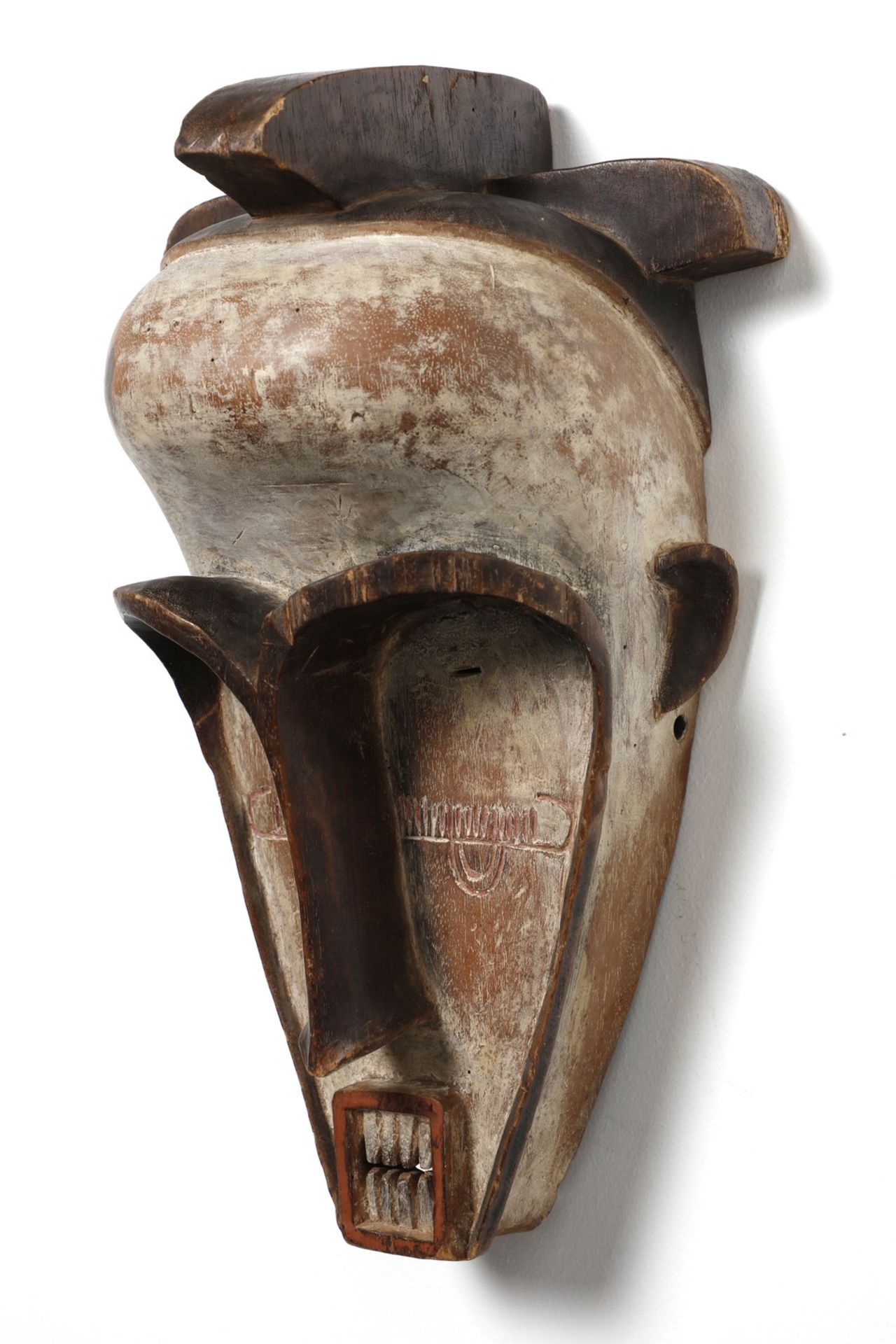 Arte africana Ngil Mask, FangGabon. - Image 3 of 4