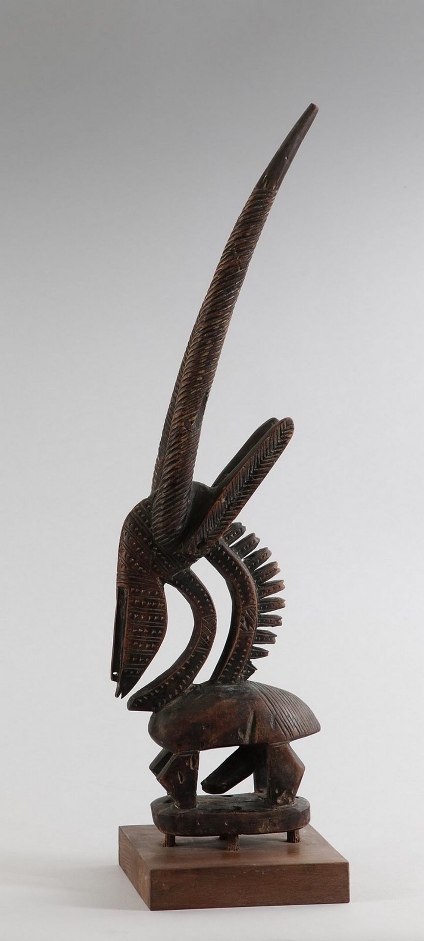 Arte africana Head crest Chiwara, BamanaMali. - Image 2 of 2