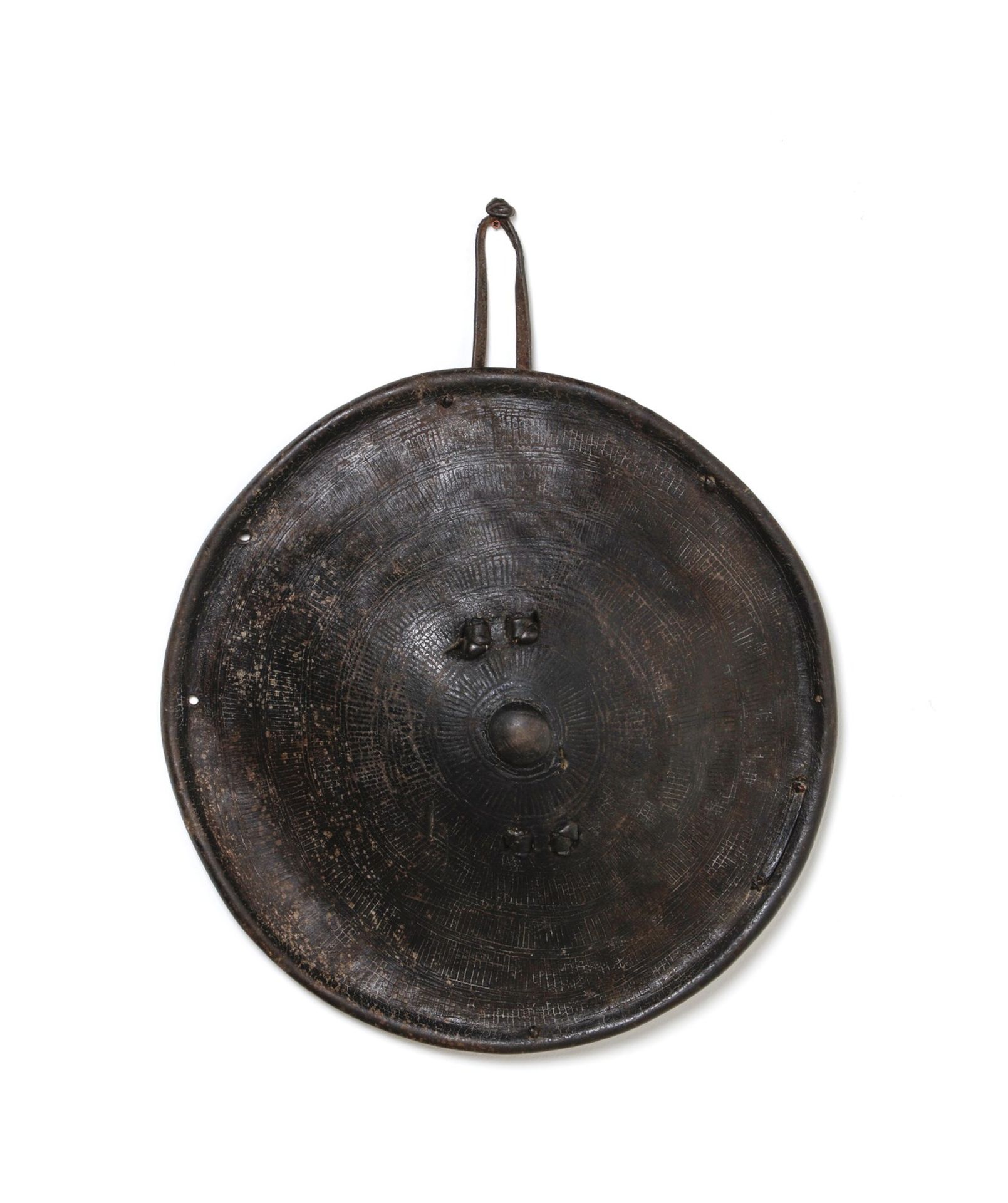 Arte africana Round shieldEthiopia, 19th century.