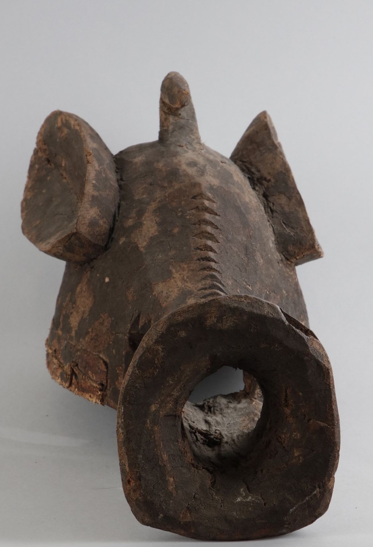 Arte africana Samakun boar mask, BamanaMali. - Image 4 of 4