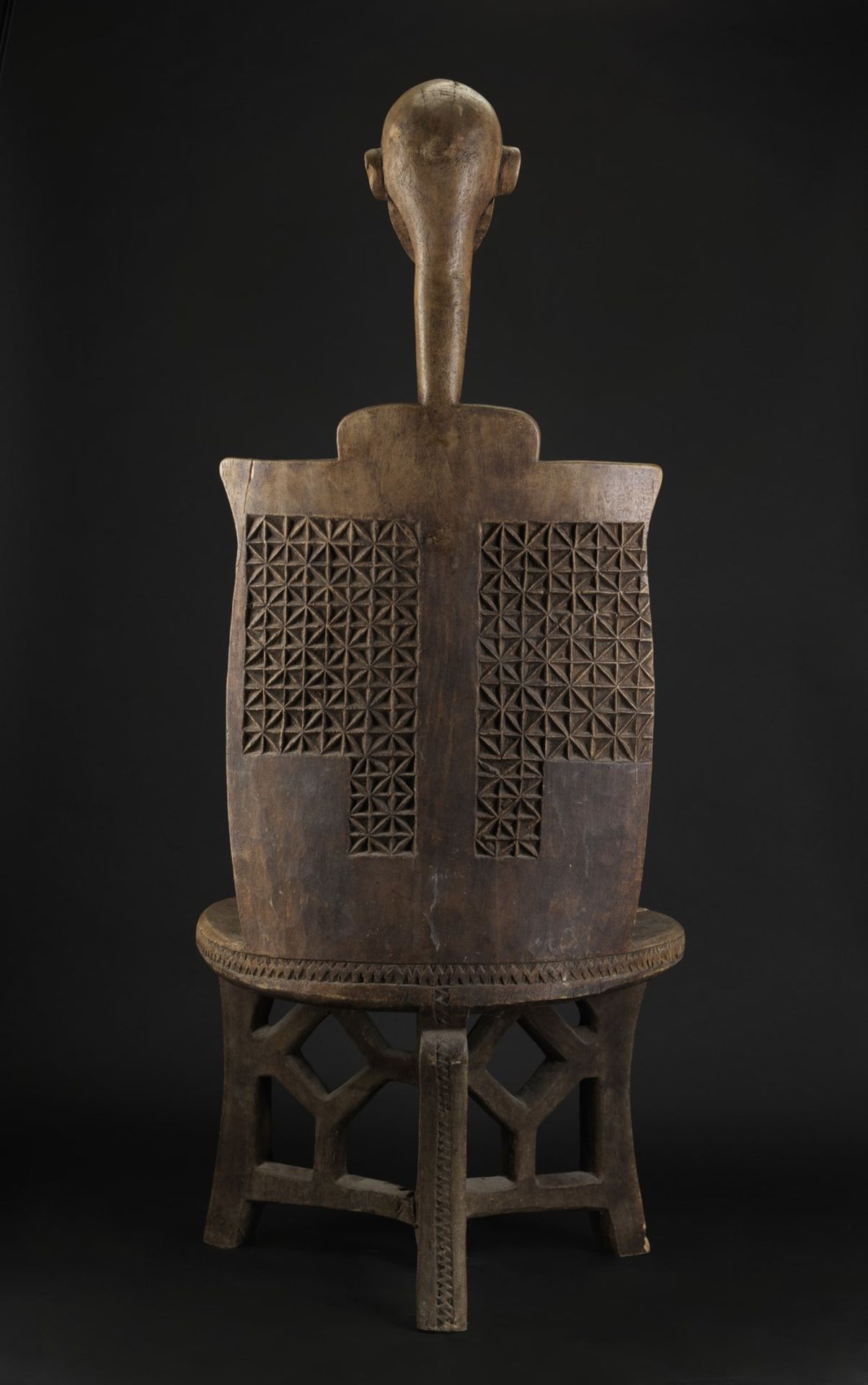 Arte africana Throne, Luguru or NyamweziTanzania. - Image 4 of 6