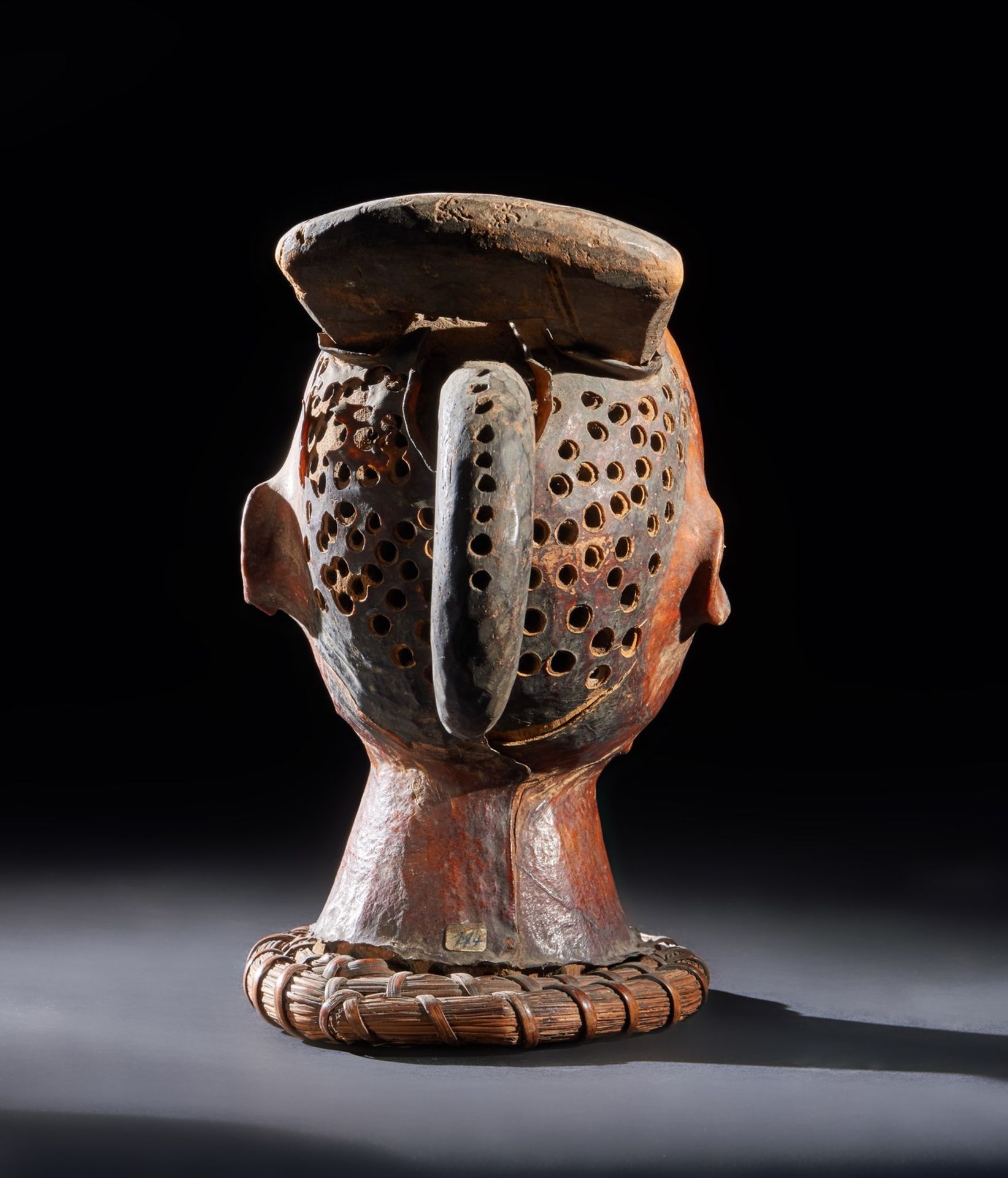 Arte africana Head crest, EjaghamNigeria. - Image 5 of 6