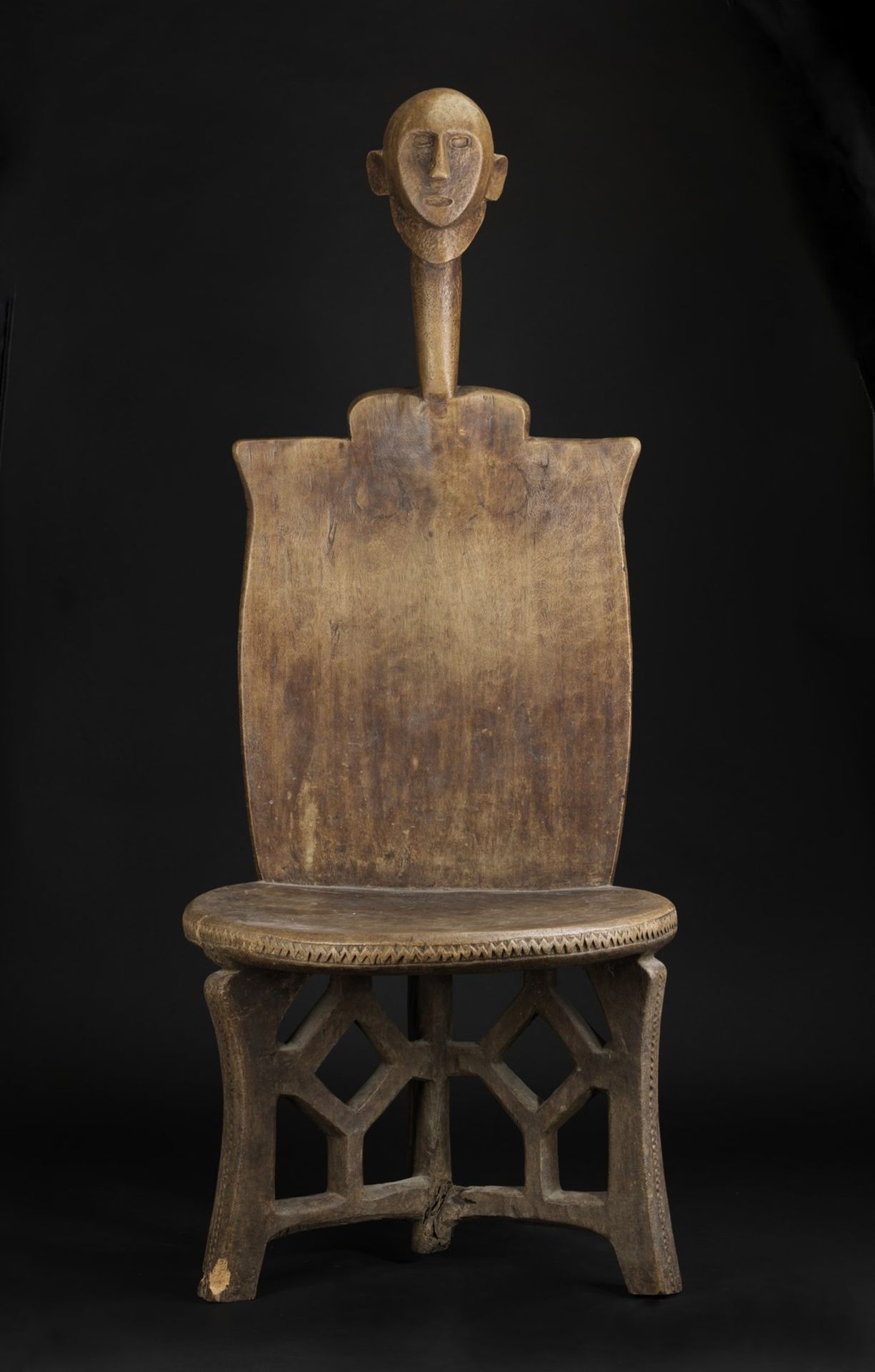 Arte africana Throne, Luguru or NyamweziTanzania.