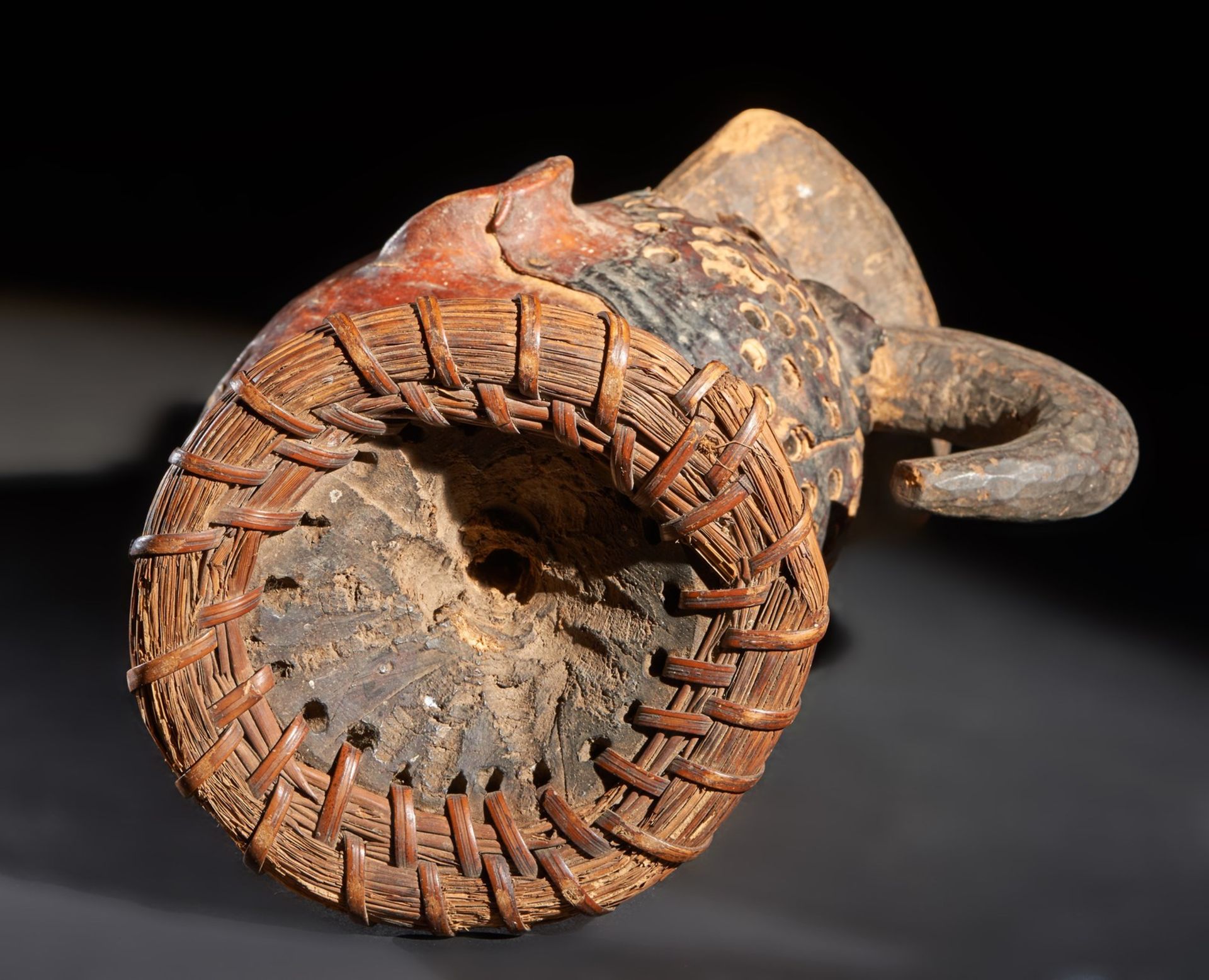 Arte africana Head crest, EjaghamNigeria. - Image 6 of 6