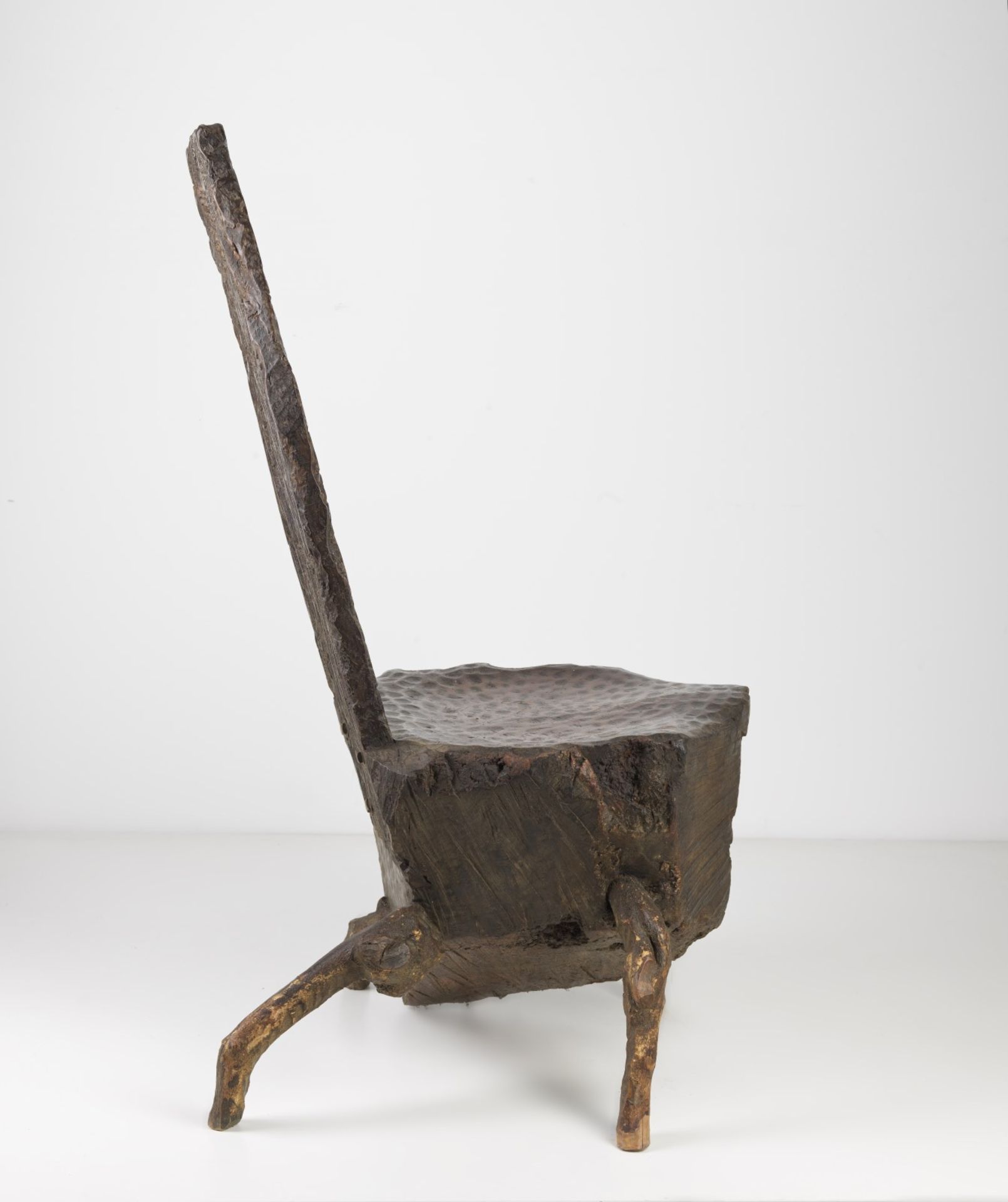 Naturalia A wooden root chair Central Europe, 19th century . - Image 2 of 4