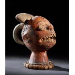 Arte africana Head crest, EjaghamNigeria.