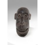 Arte africana A monkey mask, Dan (?)Liberia.