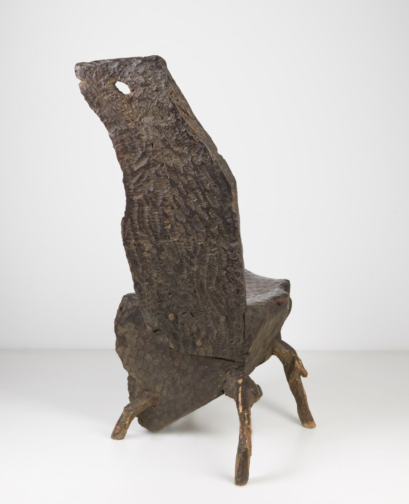 Naturalia A wooden root chair Central Europe, 19th century . - Image 3 of 4