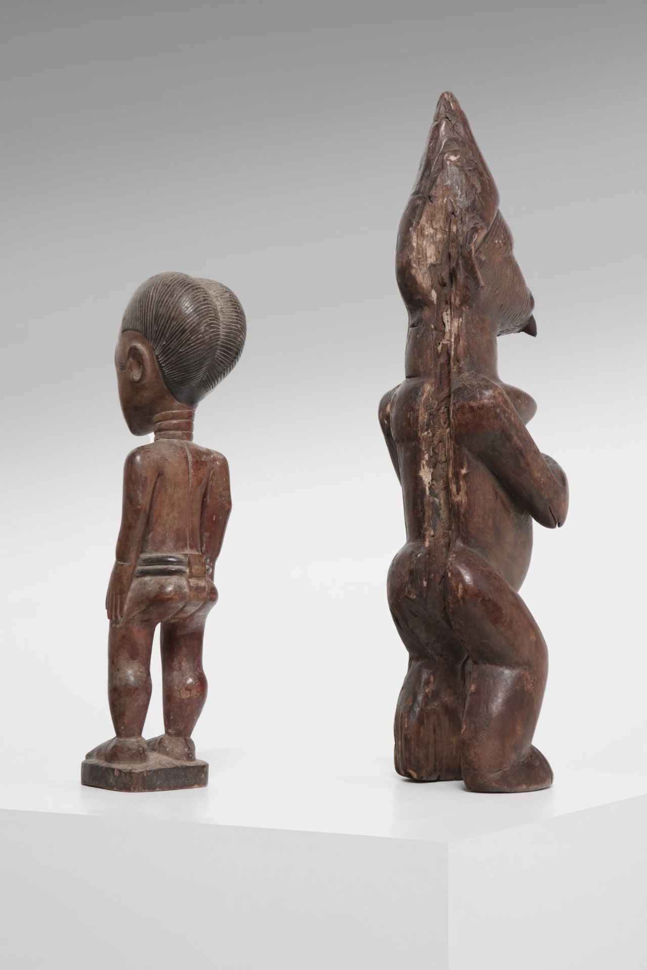 Arte africana Two African statuettesIvory Coast and Congo. - Bild 2 aus 5