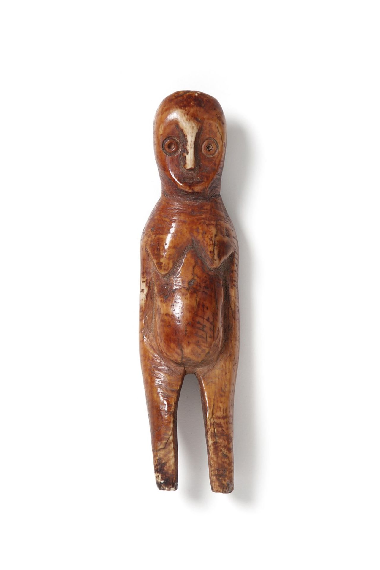 Arte africana An ivory female figure, LegaRep. Dem.Congo.