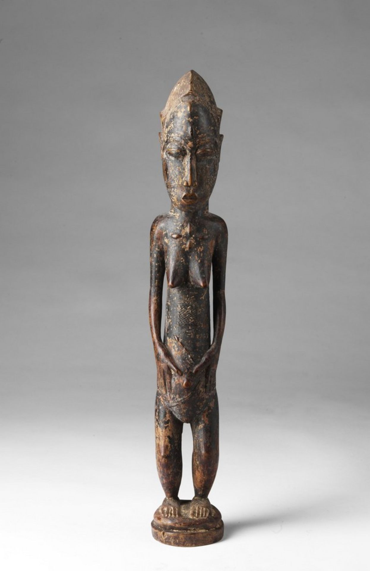 Arte africana Female figure, BauléIvory Coast.