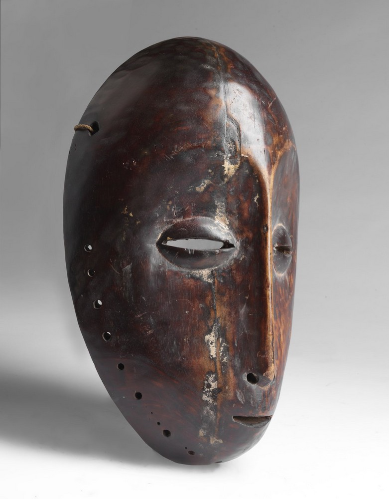 Arte africana Monkey mask, ChokweAngola. - Image 3 of 3
