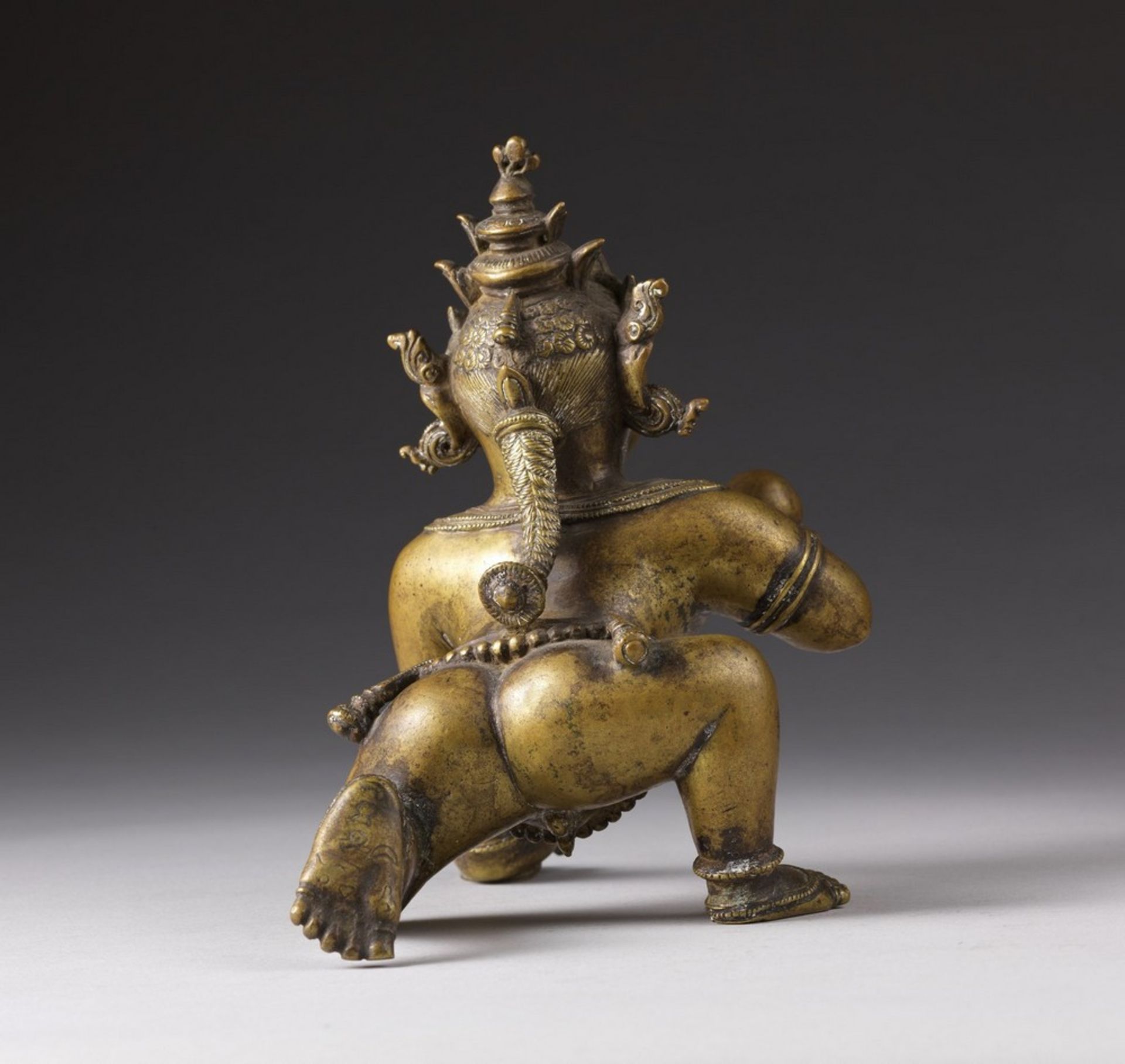 Arte Indiana A Balakrishna bronze figure India, Orissa, 16th-17th century . - Image 4 of 4