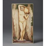Arte Indiana A painting on ivory after J.A.D. Ingres India, later 19th century .