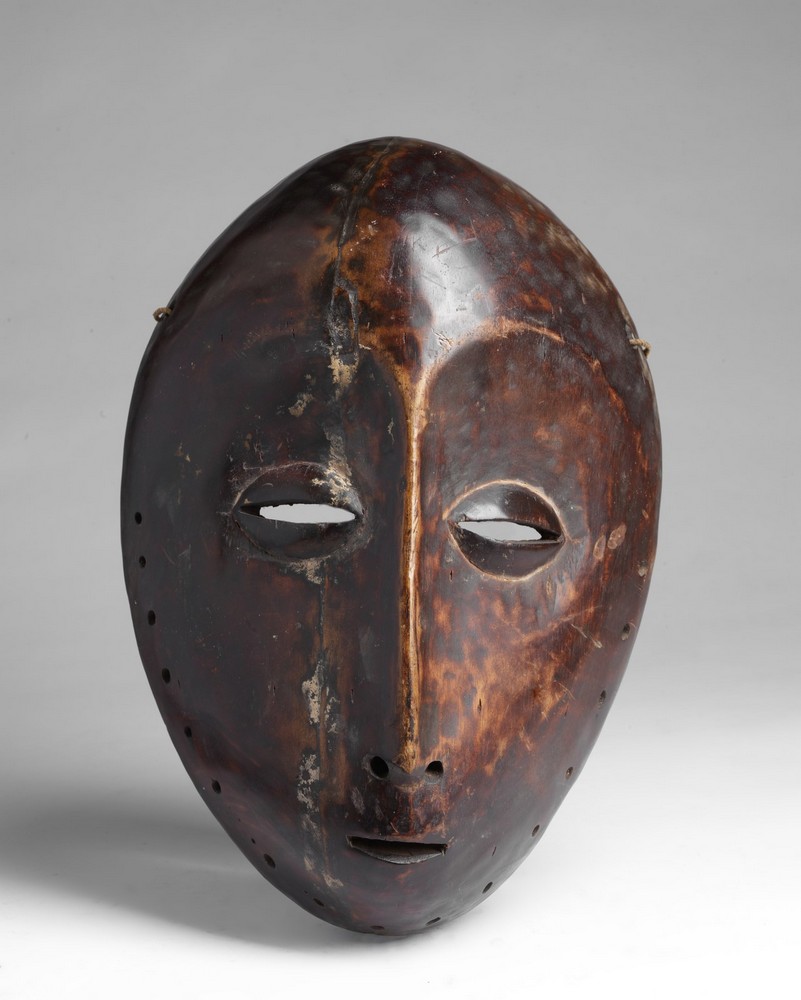 Arte africana Monkey mask, ChokweAngola.