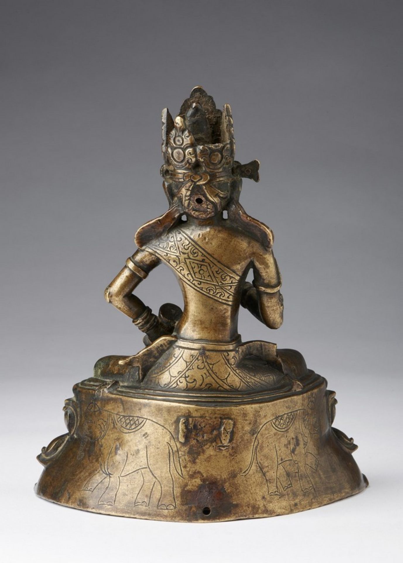 Arte Himalayana A bronze figure of Vajrasattva Tibet, 12th-13th century . - Image 2 of 6