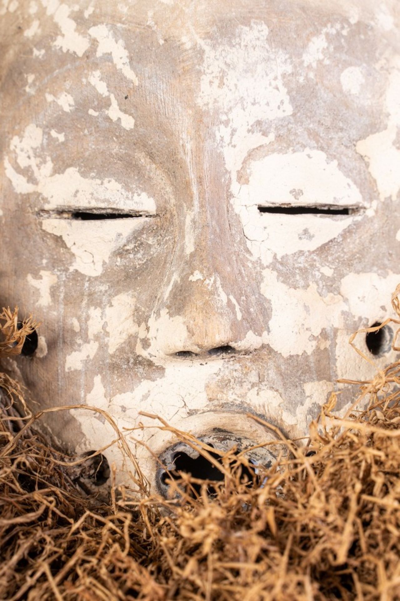 Arte africana  An antelope mask, Ibo (?) Nigeria . - Bild 2 aus 4