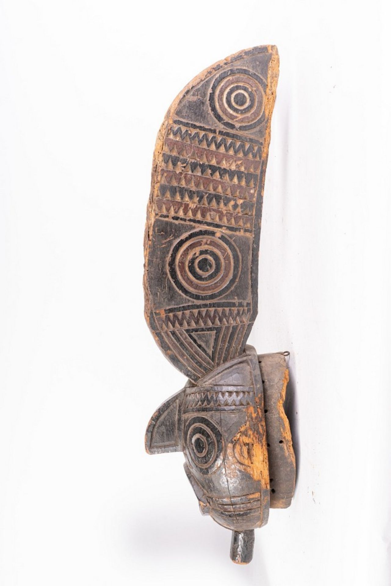 Arte africana A double crested mask, WiniamaBurkina Faso. - Image 4 of 7