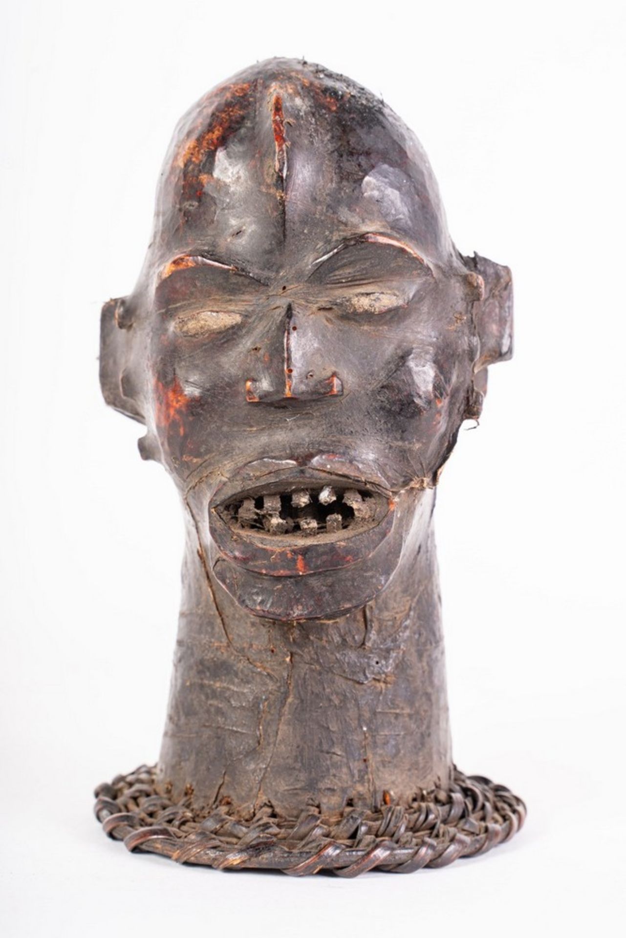 Arte africana Janus headdress, EkoiNigeria. - Image 2 of 4
