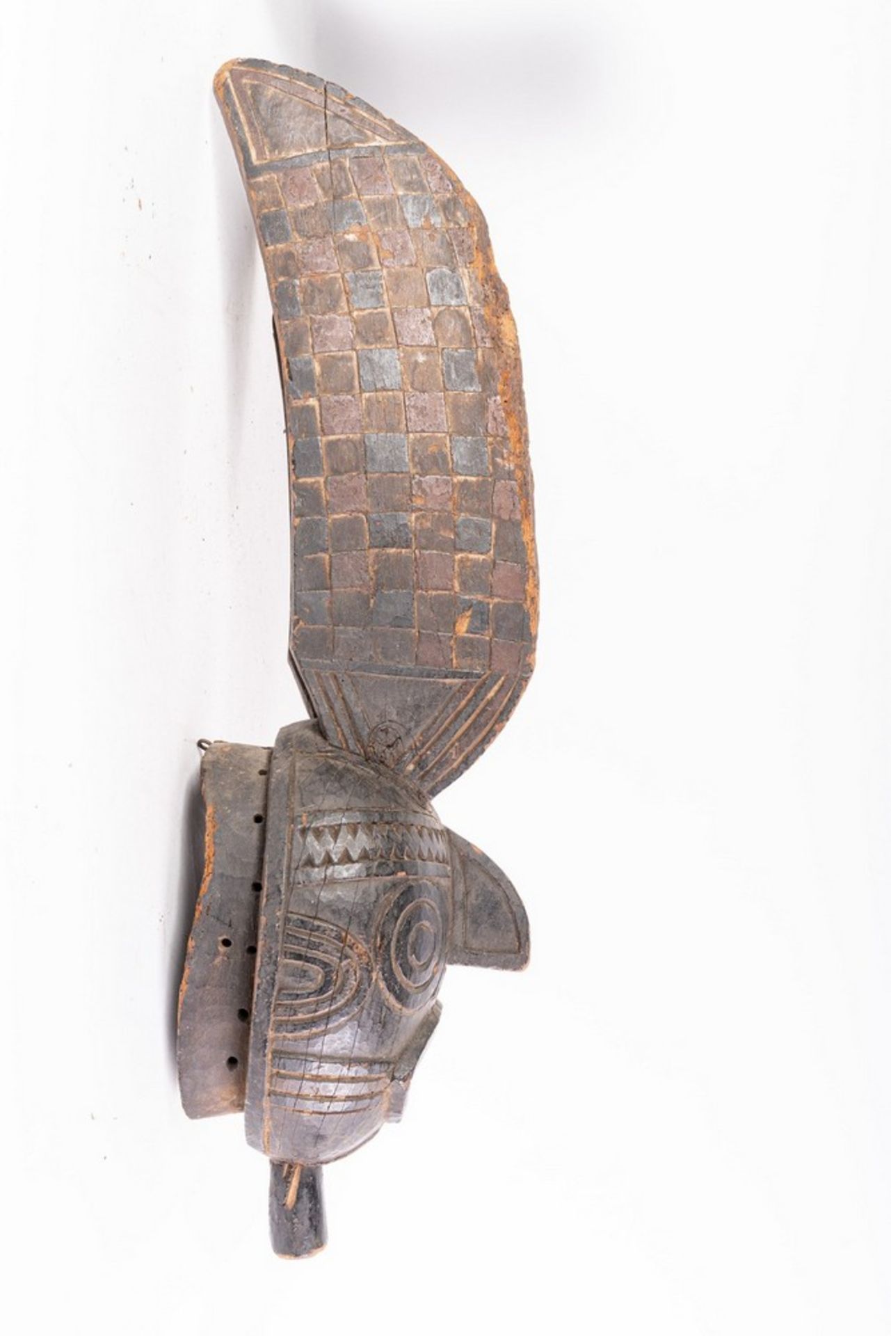 Arte africana A double crested mask, WiniamaBurkina Faso. - Image 5 of 7