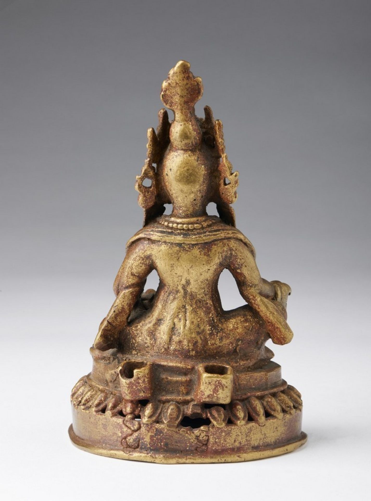 Arte Himalayana A bronze figure of Jambhala Nepal, 18th-19th century . - Image 2 of 5