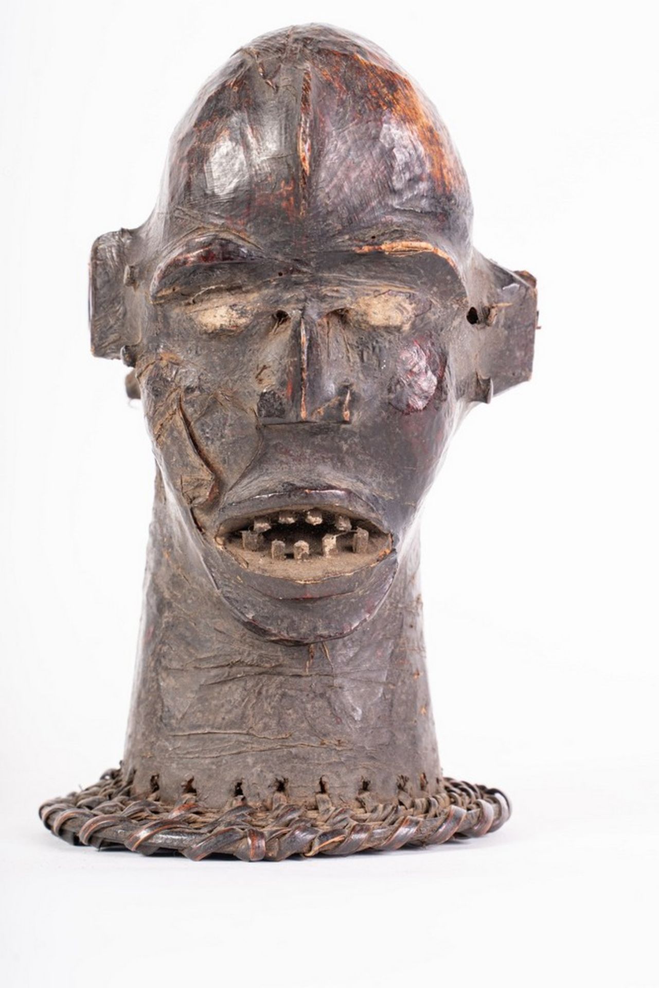 Arte africana Janus headdress, EkoiNigeria. - Image 3 of 4