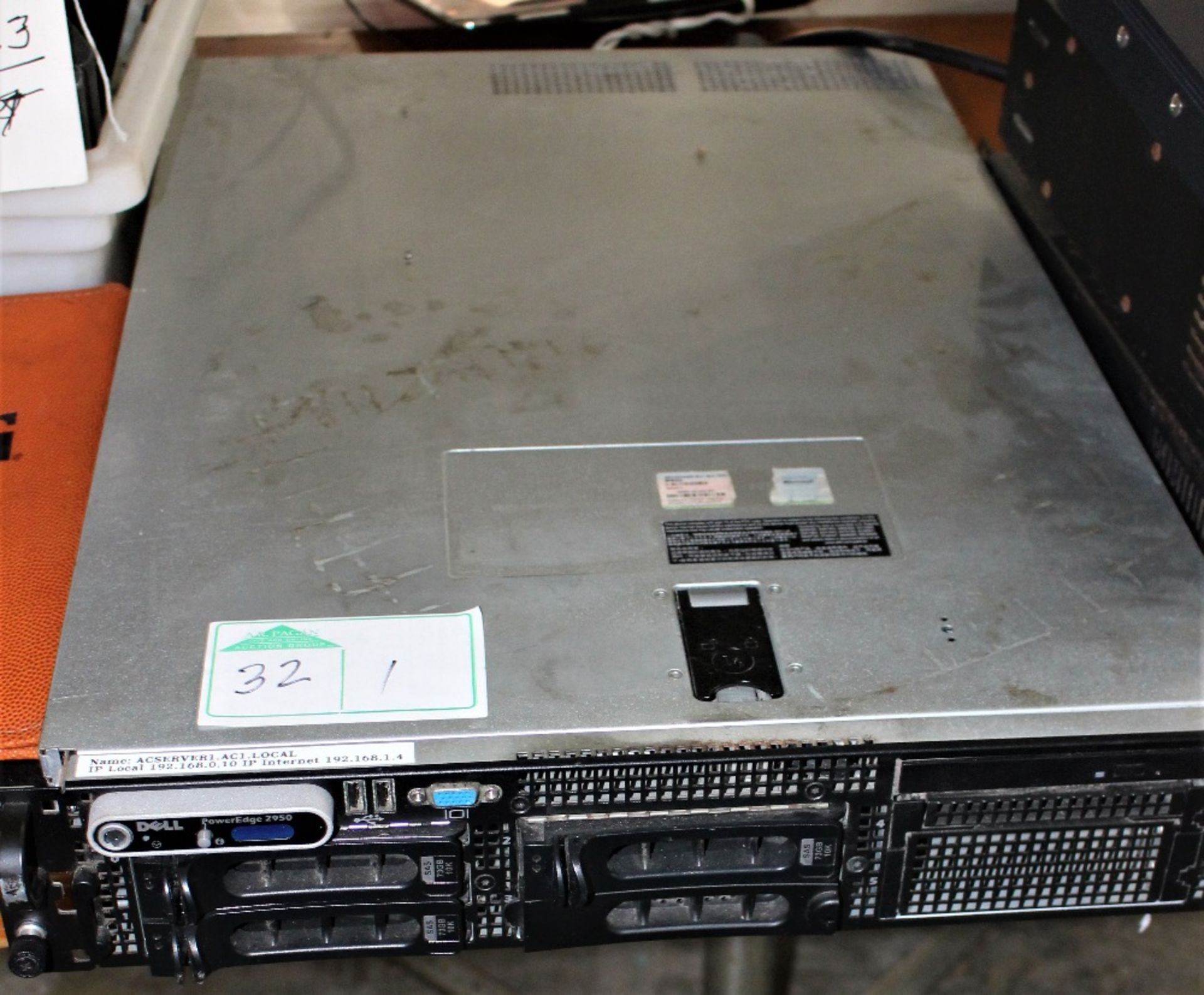 DELL POWER EDGE 2950 SERVER