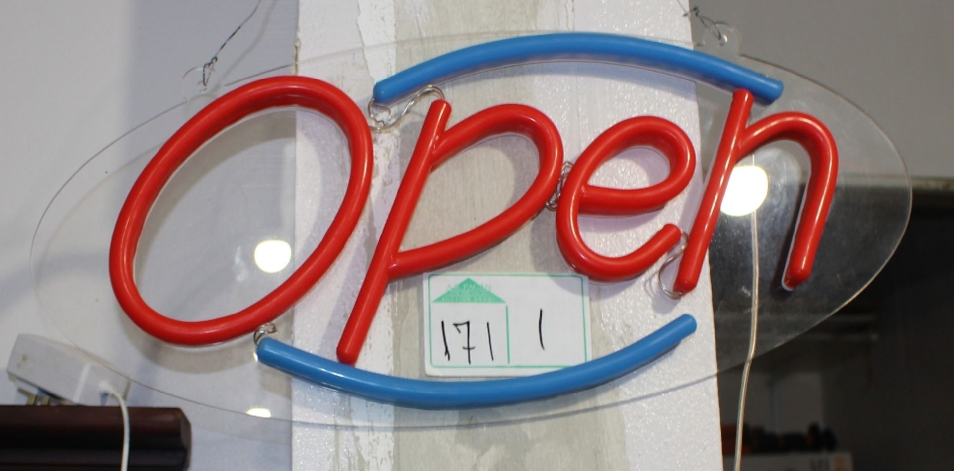 OPEN LIGHTED SIGN