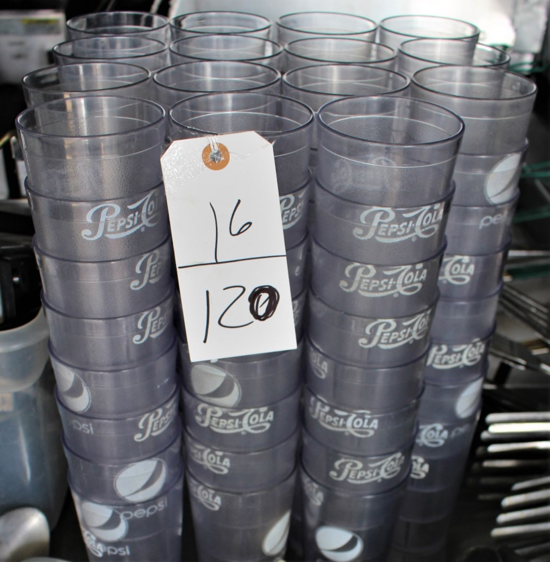 PEPSI PLASTIC GLASSES