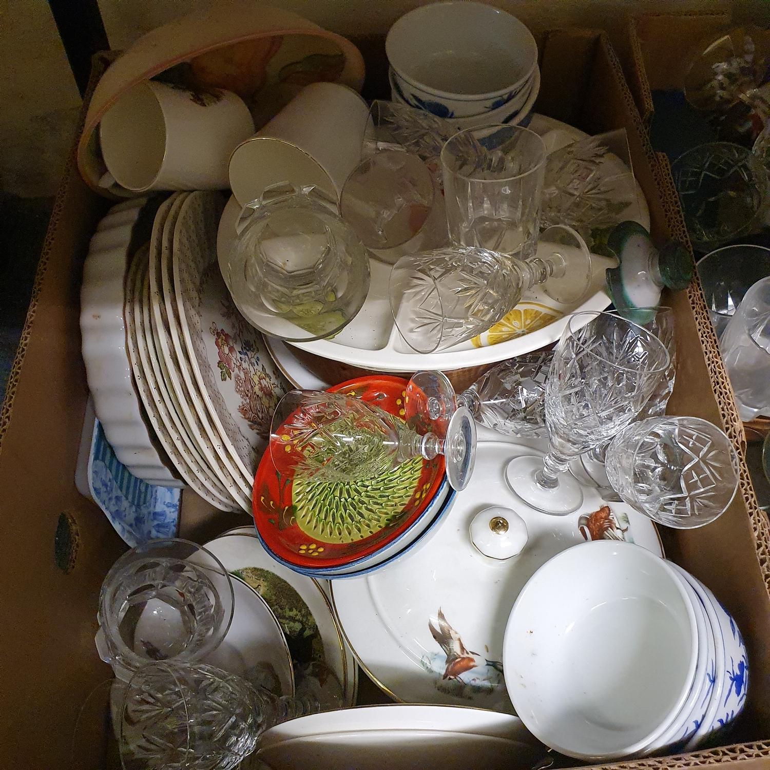 Assorted ceramics, glass and other items (8 boxes) - Image 2 of 9