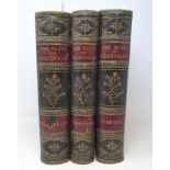 Plays of William Shakespeare, 3 vols, Cassell, Petter & Galpin, illus, half calf, some rubbing (3)