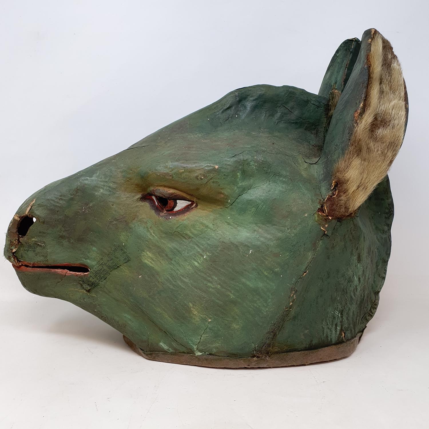 A prop mask of Bottom, from Midsummer Night's Dream, 43 cm wide - Image 4 of 5