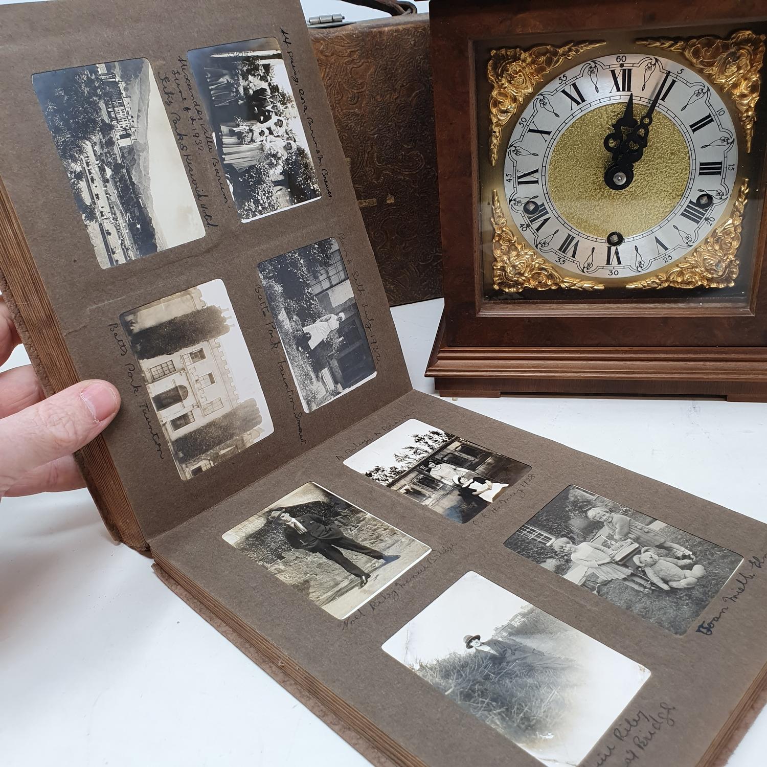 A 20th century mantel clock, an oak box, two coal scuttles, various metalware and other items (qty) - Image 5 of 8