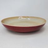 A Chinese sang-de-boeuf bowl, 19 cm diameter