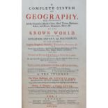 A Complete System of Geography....of the Known World, 2 vols, 1747, lacks illustrations, calf, and