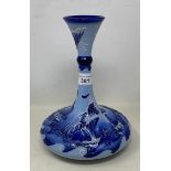 A Moorcroft pottery Yacht vase, centenary 1897-1997, limited edition no. 558, 23 cm high, with