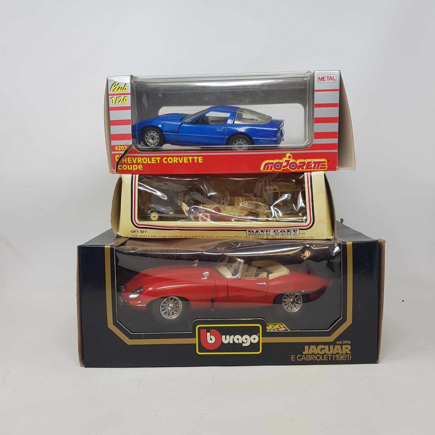 A Burago Alfa Romeo 8C 2300 Monza (1931) and various other model cars, all boxed, (2 boxes) - Image 2 of 6