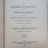 Scott (Sir Walter) The Border Antiquities of England and Scotland, 2 vols, 1814, calf, and other