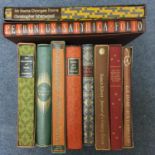 The Charterhouse of Parma, Folio Society, 1977, and nine other Folio Society volumes, all with