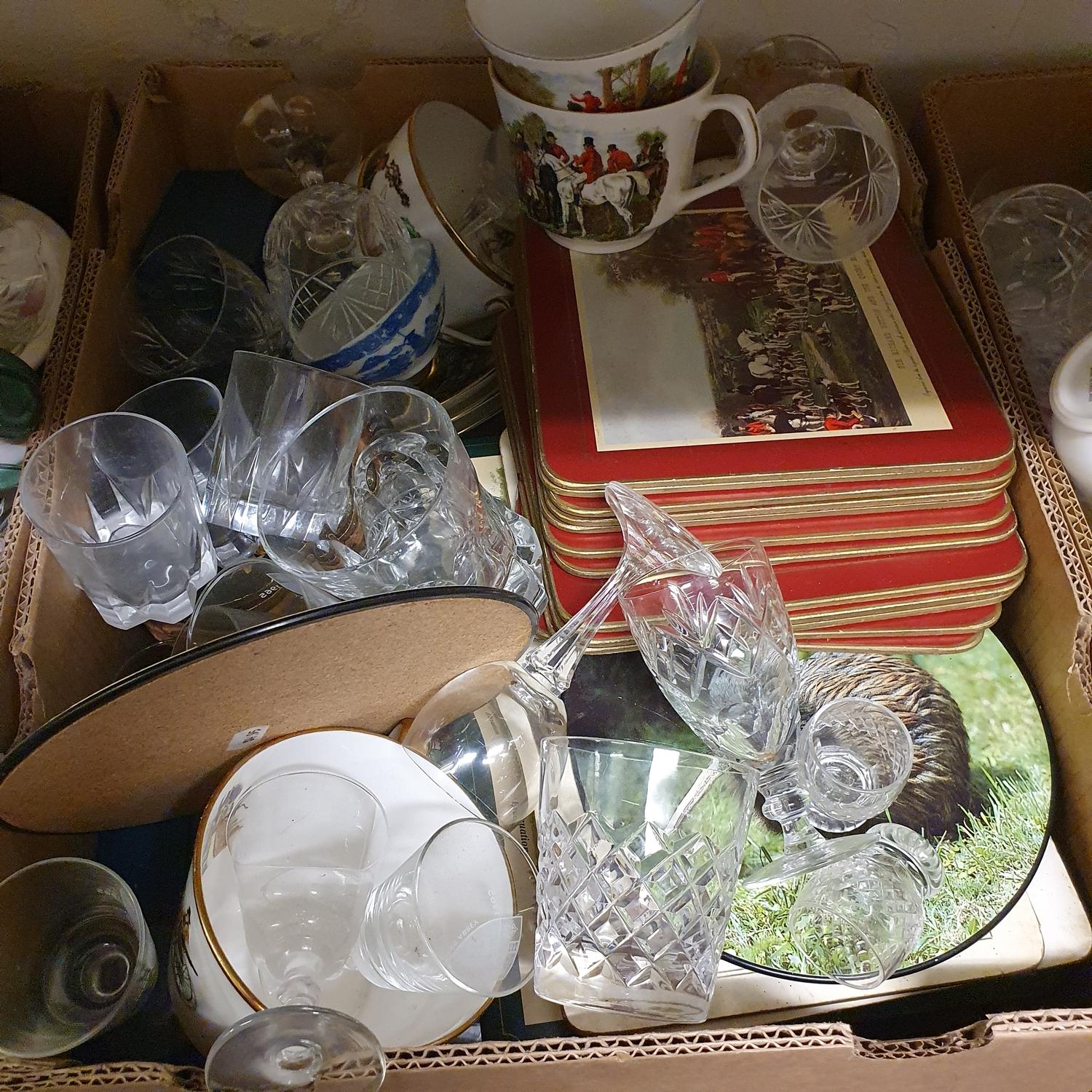 Assorted ceramics, glass and other items (8 boxes) - Image 3 of 9