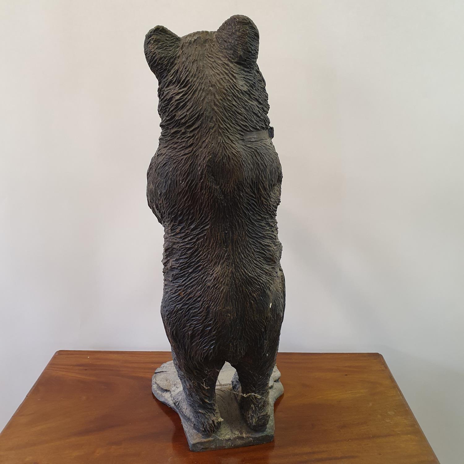 A modern Black Forest style bear stick stand, 83 cm high - Image 2 of 3